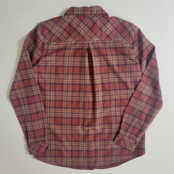 5.11 Tactical Womens Ruth Plaid Long Sleeve Flannel Button-Down Shirt - Picture 15 of 16